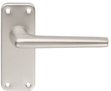 Aluminium Lever on Lock Backplate