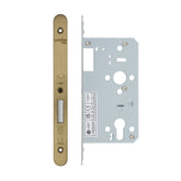 2 Piece - DIN euro deadlock - backset 60mm - radiu
