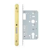 2 Piece - DIN euro deadlock - backset 60mm - radiu