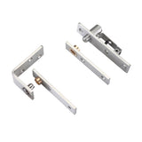 Square pivot hinge set