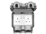 2 Gang Switched Socket