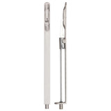 Lever action flush bolt - 20 x 305mm - radius