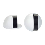 Door stop - floor mounted - oval - 45mm
