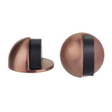 Door stop - floor mounted - oval - 45mm