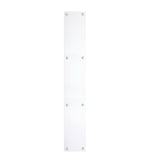 Finger Plate Door Handle Push Plate Stainless Steel Decorative Hardware