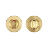 Turn and Release with Indicator complete with escutcheon and 5mm spindle - 52mm Rose - Grade 201