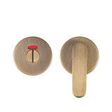 Accessible Peanut Turn and Release with Indicator complete with Escutcheons & 5mm Spindle - Grade 201