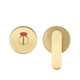Accessible Peanut Turn and Release with Indicator complete with Escutcheons & 5mm Spindle - Grade 201