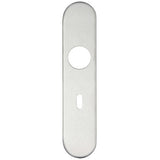 Radius Cover plate for 19 mm and 22mm RTD Lever on Backplate - Lock 57mm