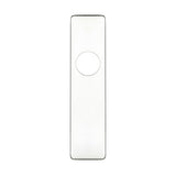 Cover plate for 19 mm RTD Lever on Short Backplate - Latch - 45mm x 180mm PSS