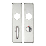 Cover plate for 19 mm RTD Lever on Short Backplate - Din Bathroom/78mm Centres - 45mm x 180mm