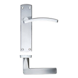 Toledo lever on latch backplate