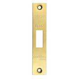 Square Forend, Strike and Escutcheon Pack t/s ZFB02 Fire Brigade Lock
