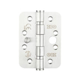 Stainless Steel Dog Bolt Door Hinge Radius 4"x3"x3mm