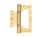 Grade 11 flush / interleaf hinge pair