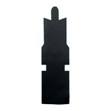0.8mm Flush Bolt Intumescent t/s ZAS09 (609mm) Series Flush Bolt - 3 Sided Fully Concealed - Graphite