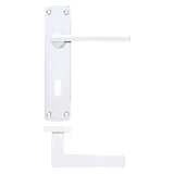 Leon lever on lock backplate