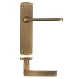 Leon lever on latch backplate