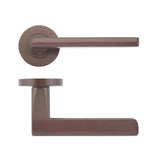 Venice lever on round rose