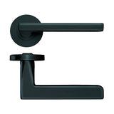 Venice lever on round rose