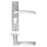 Amalfi lever on euro backplate
