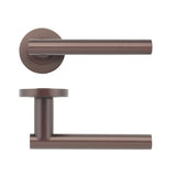 Lucca lever on round rose