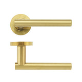Lucca lever on round rose