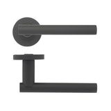 Lucca lever on round rose