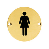 Sex Symbol - Female - 76mm dia