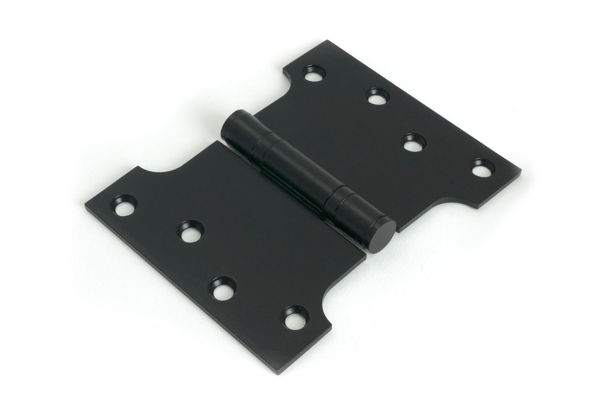 Black 4" x 3" x 5" Parliament Hinge (pair) ss