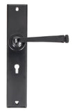 Black Large Avon Lever Lock Set