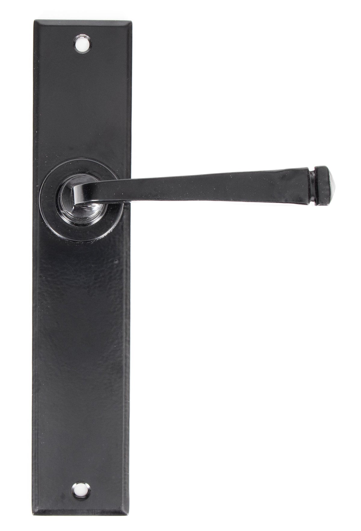 Black Large Avon Lever Latch Set