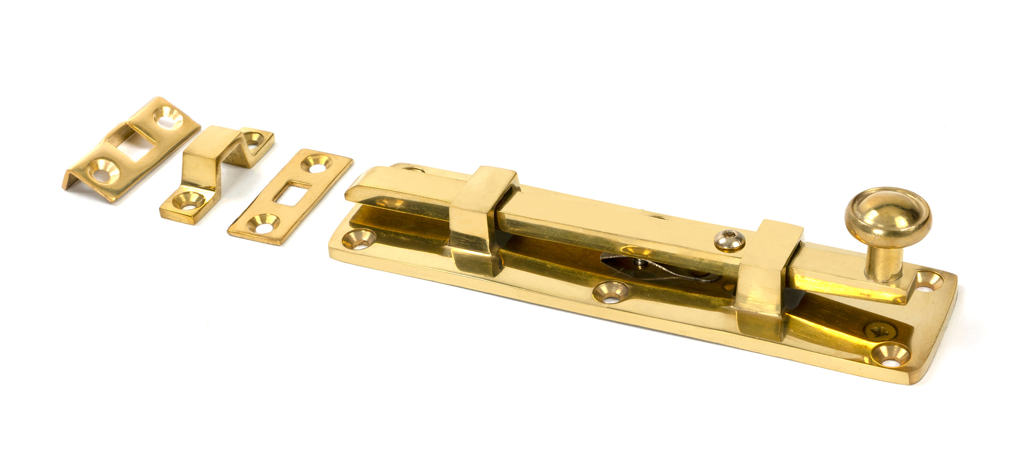 Polished Brass 6" Universal Bolt