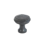 Beeswax Hammered Cabinet Knob - Small