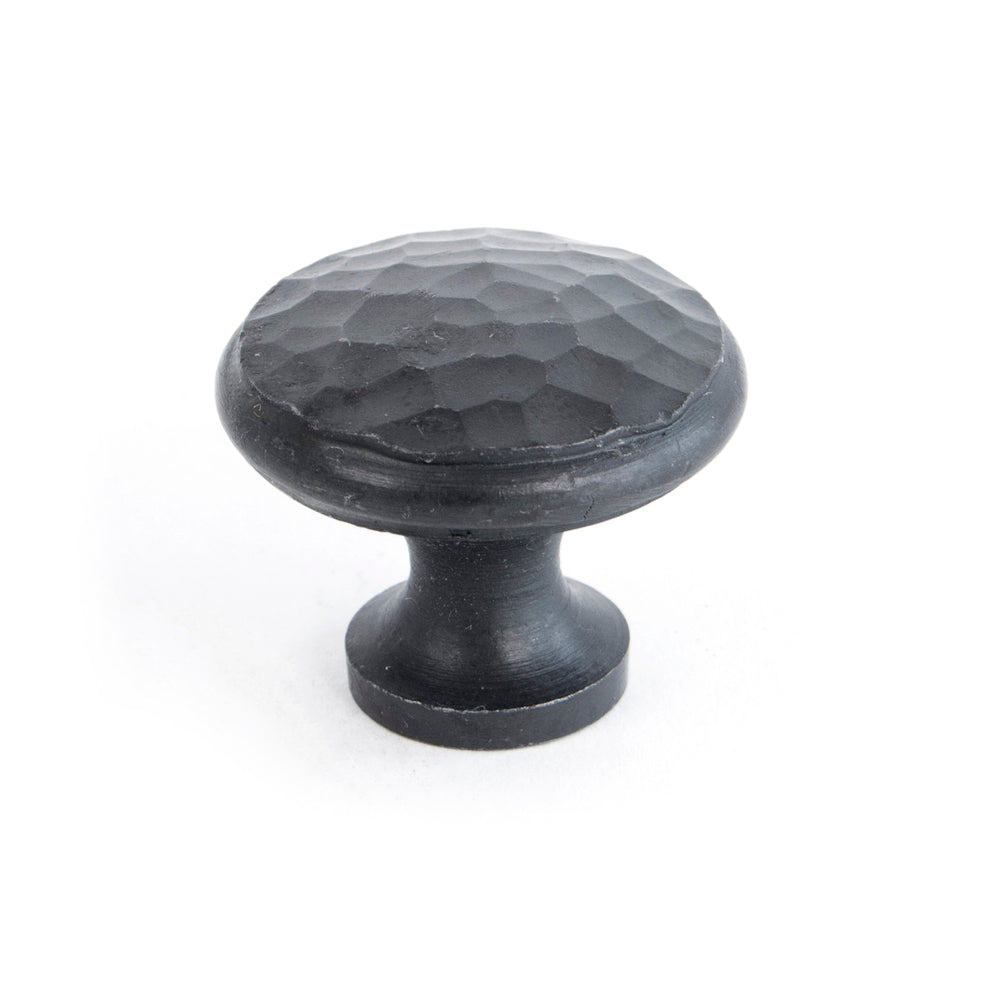 Beeswax Hammered Cabinet Knob - Medium