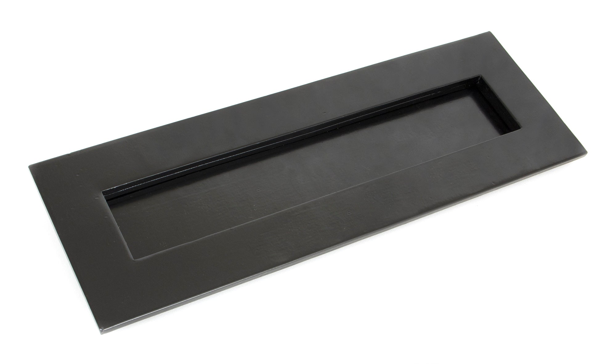 Black Large Letter Plate