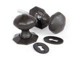 Beeswax Octagonal Mortice/Rim Knob Set