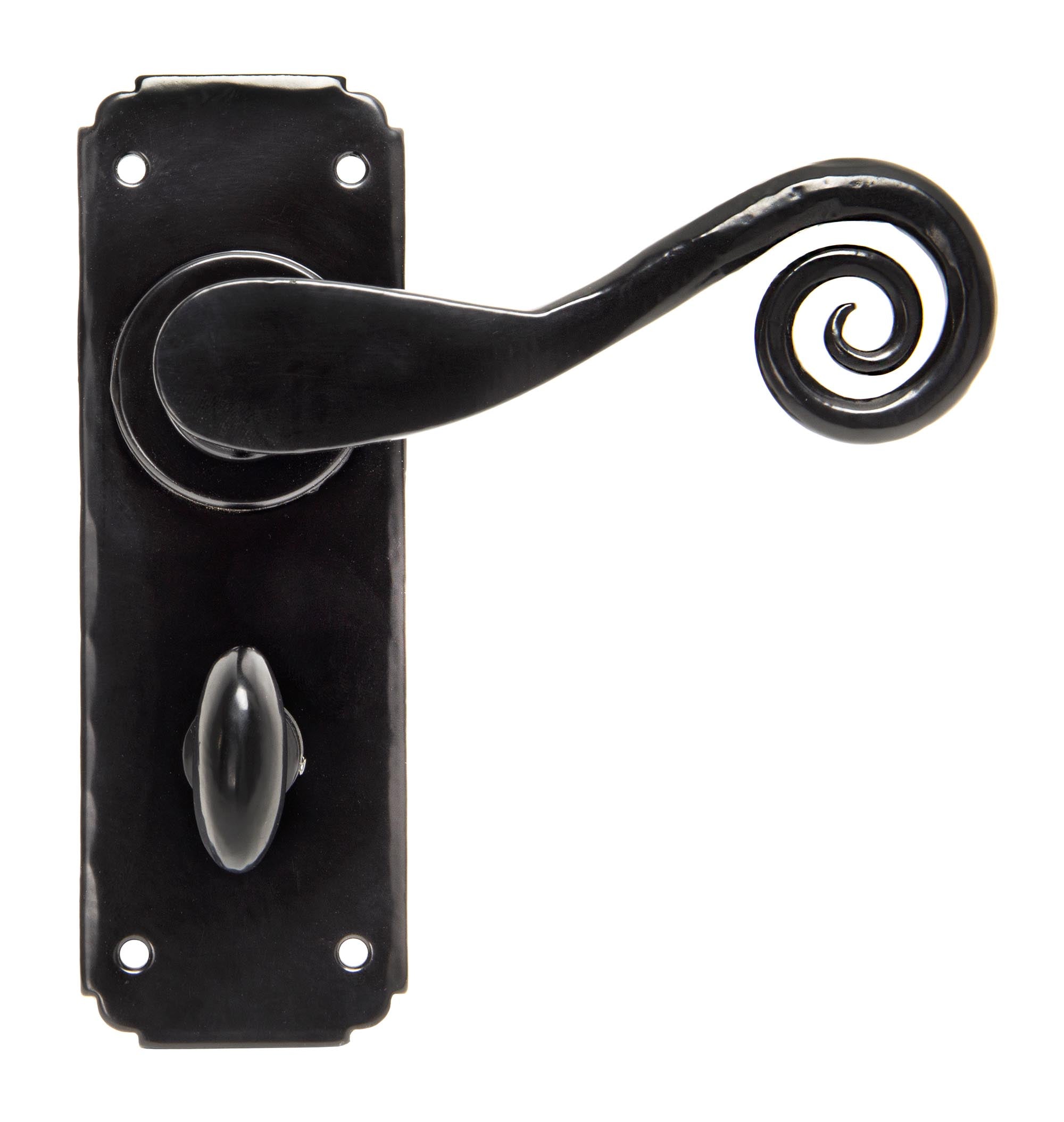 Black Monkeytail Lever Bathroom Set