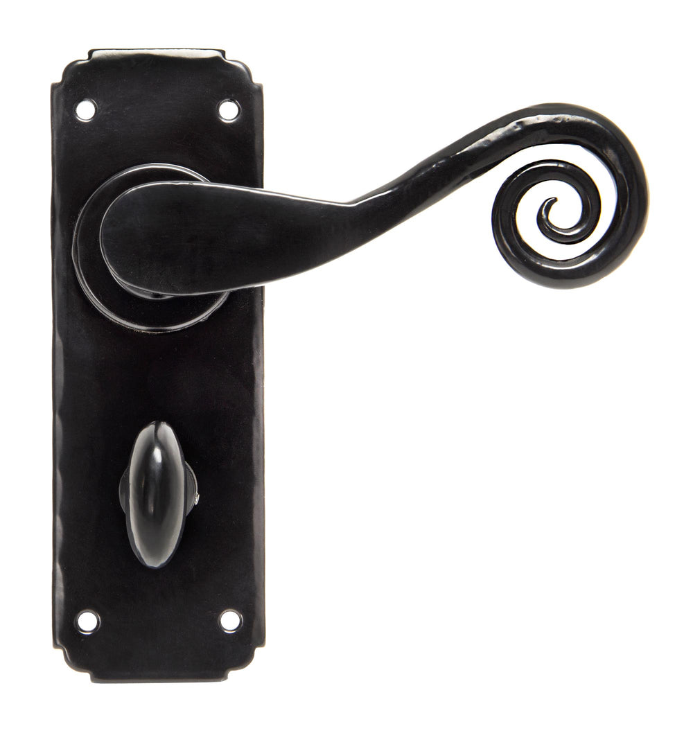 Black Monkeytail Lever Bathroom Set