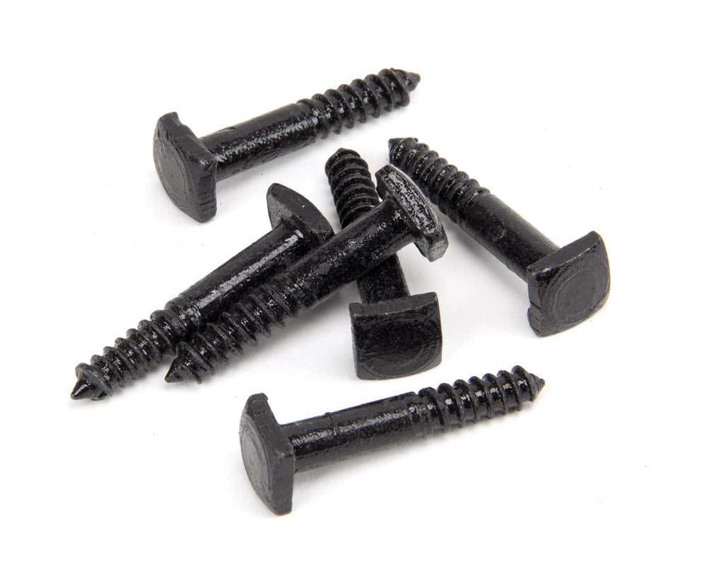 Black Lagg Bolt for Cottage Latch (6)