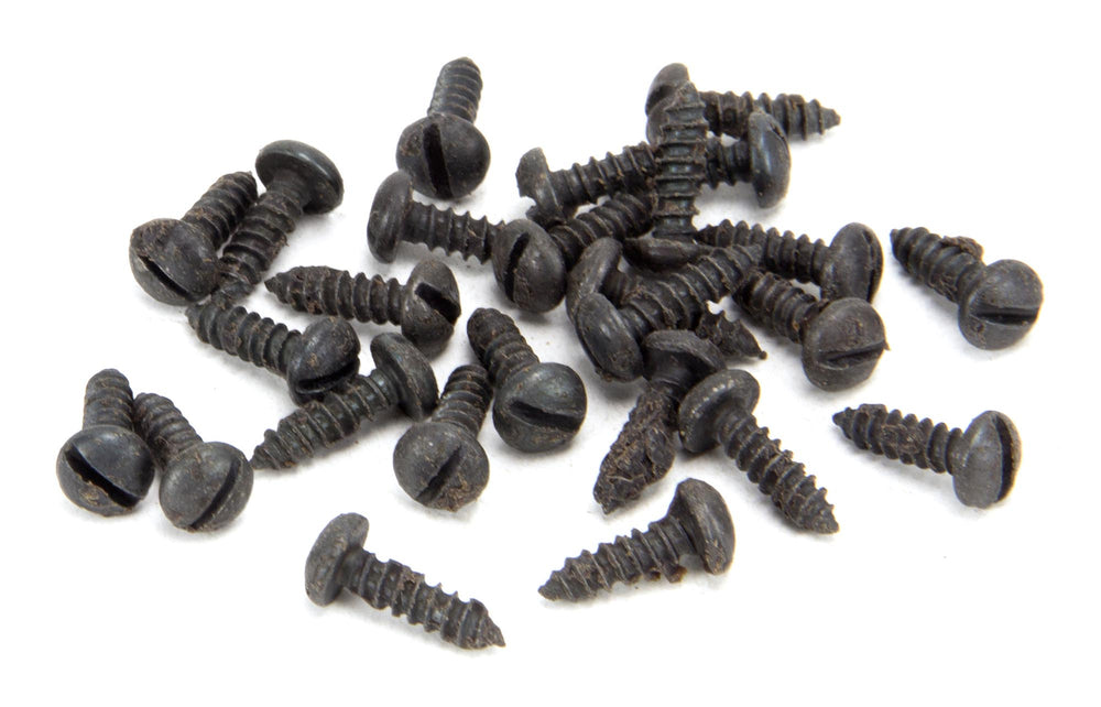 Beeswax 6 x 1/2" Round Head Screws (25)