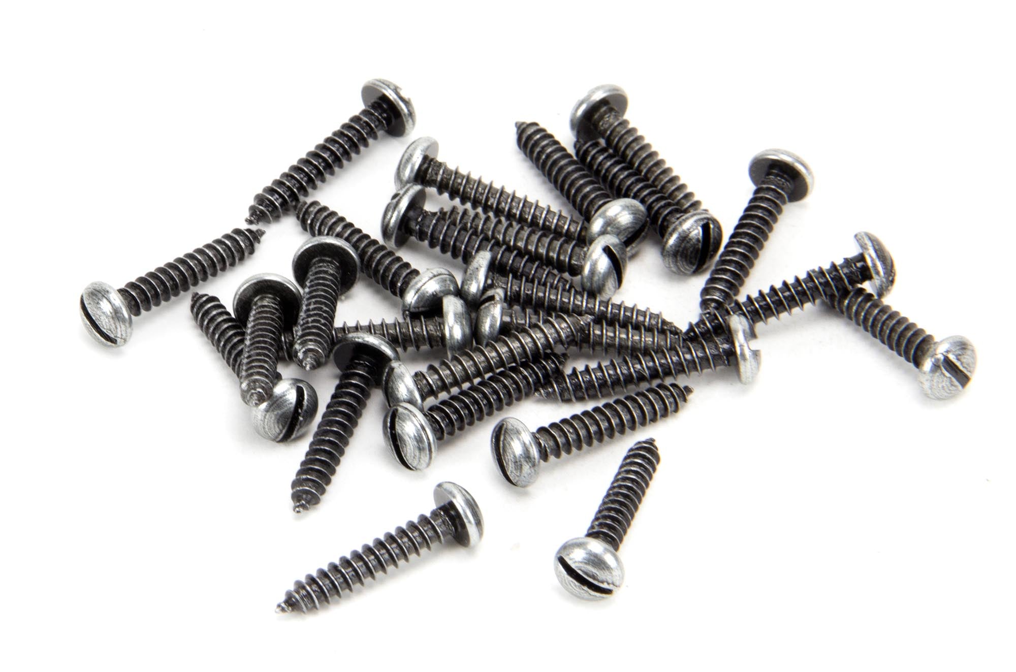 Pewter 6 x 3/4" Round Head Screws (25)