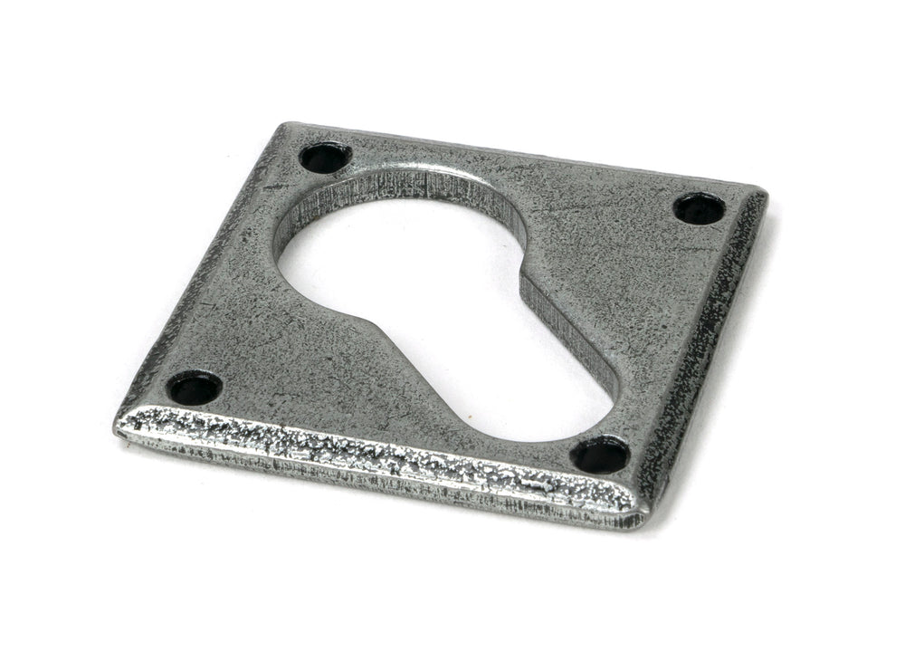 Pewter Diamond Euro Escutcheon