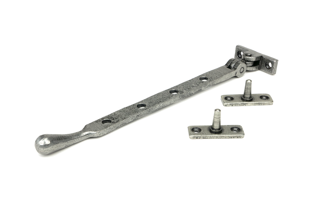 Pewter 10" Peardrop Stay