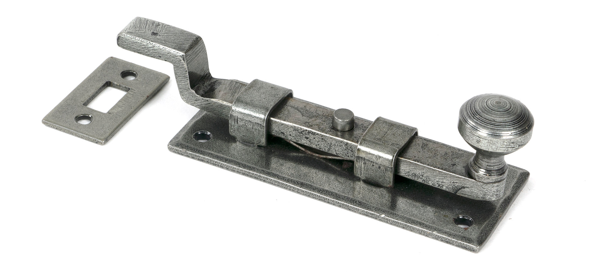 Pewter 4" Cranked Knob Bolt