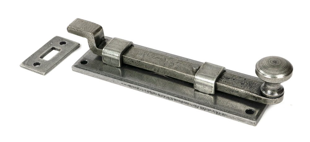 Pewter 6" Cranked Knob Bolt