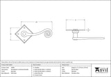 Monkeytail Lever on Rose Set (Diamond)