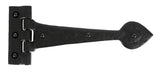 Black Textured 10½" Cast T Hinge (pair)