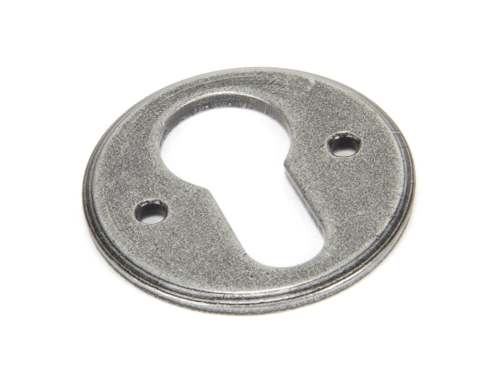 Pewter Regency Euro Escutcheon