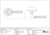 Hinton Lever on Rose Set (Sprung)